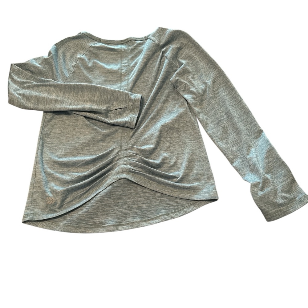 Gray Long Sleeve Girl’s Top